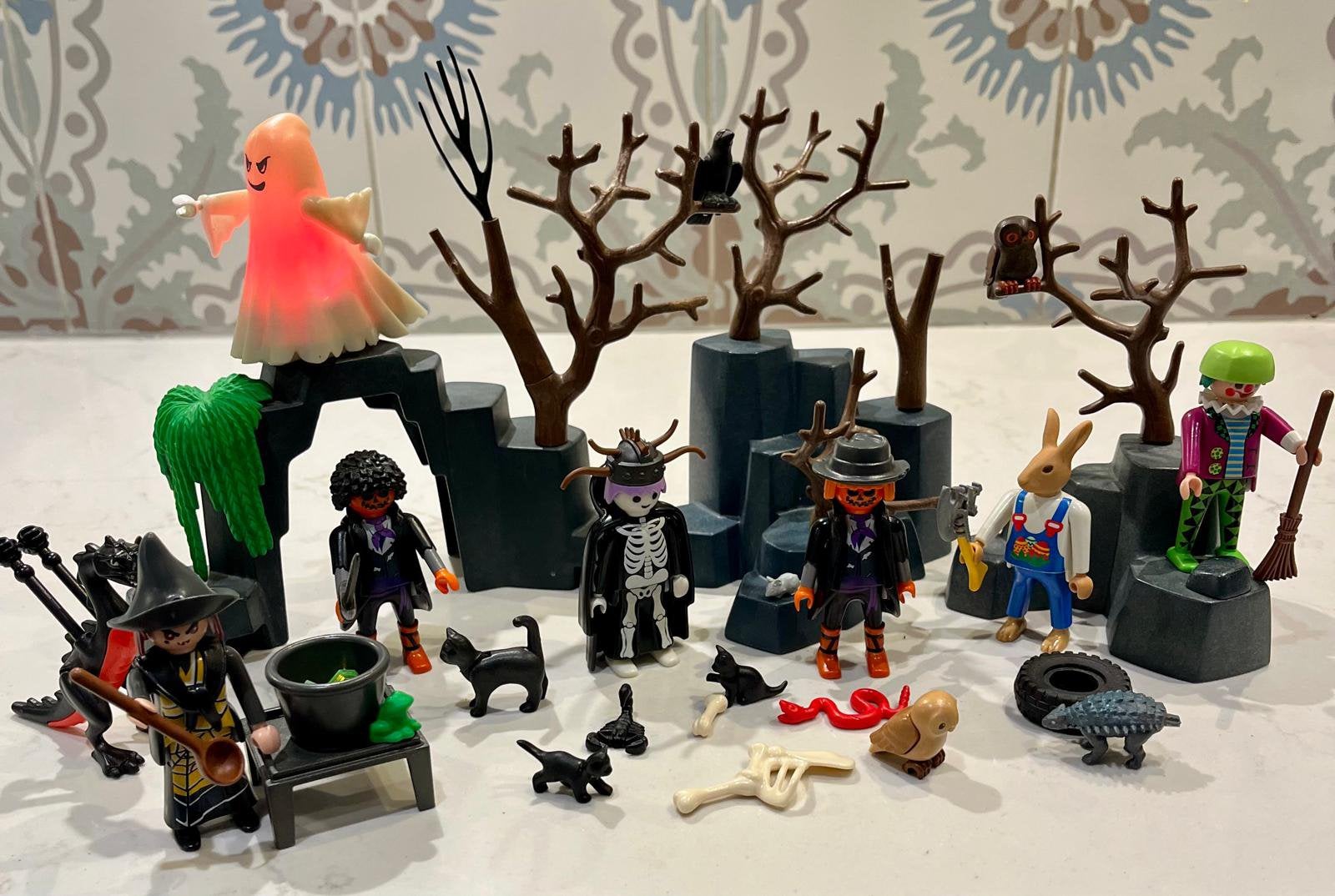 Halloween playmobil, Enlèvement ou Envoi, Family fun, Kit complet, Utilisé