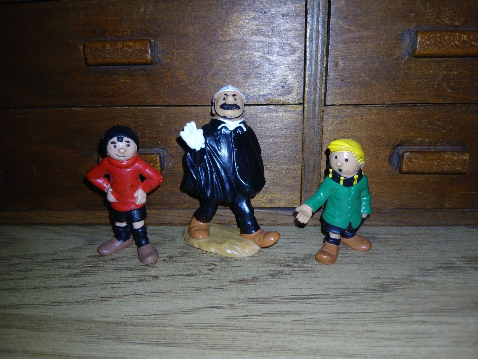 herge - quick en flupke + agent 15 bully., Verzamelen, Poppetjes en Figuurtjes, Ophalen of Verzenden