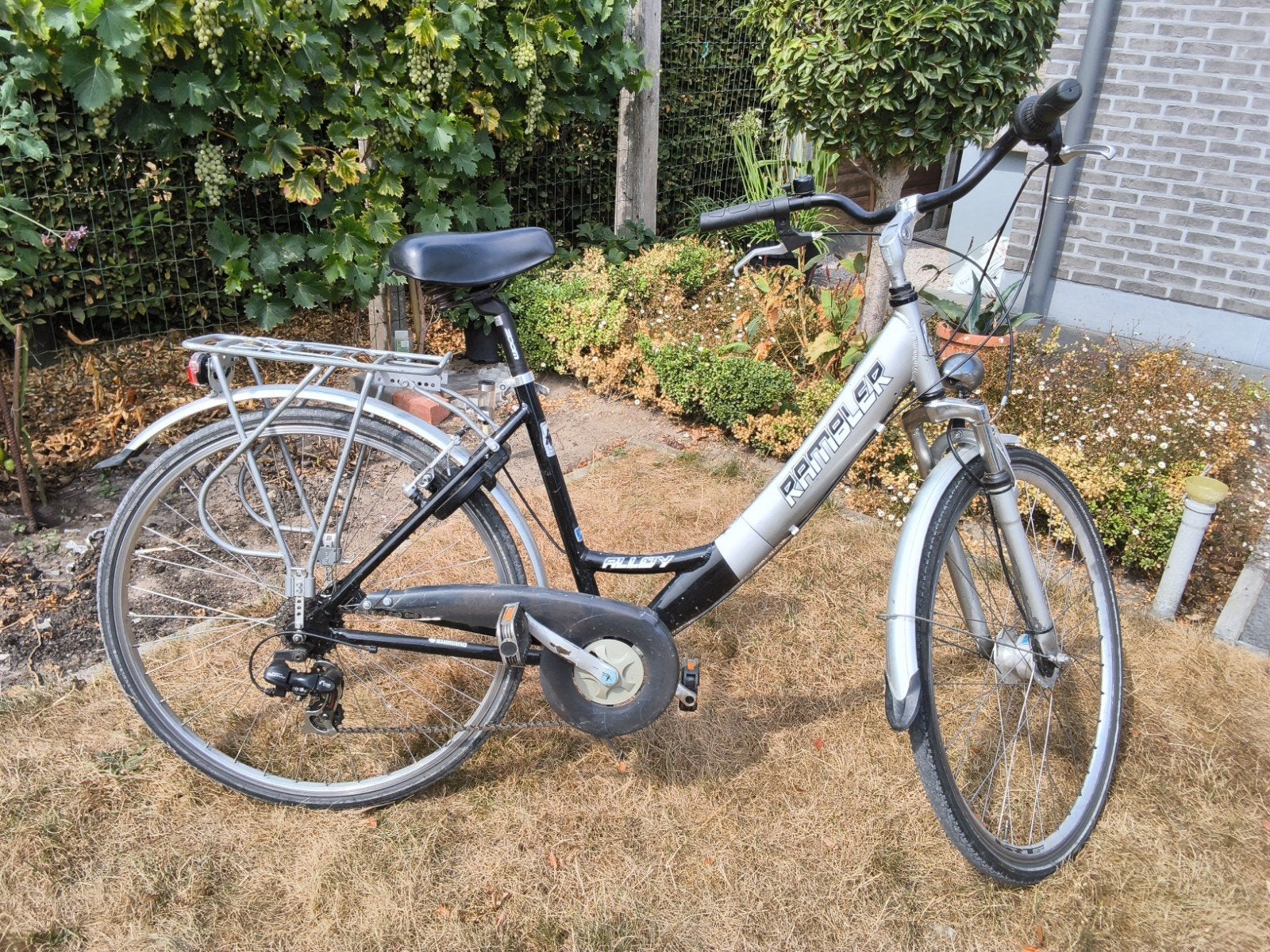 Damesfiets, Ophalen