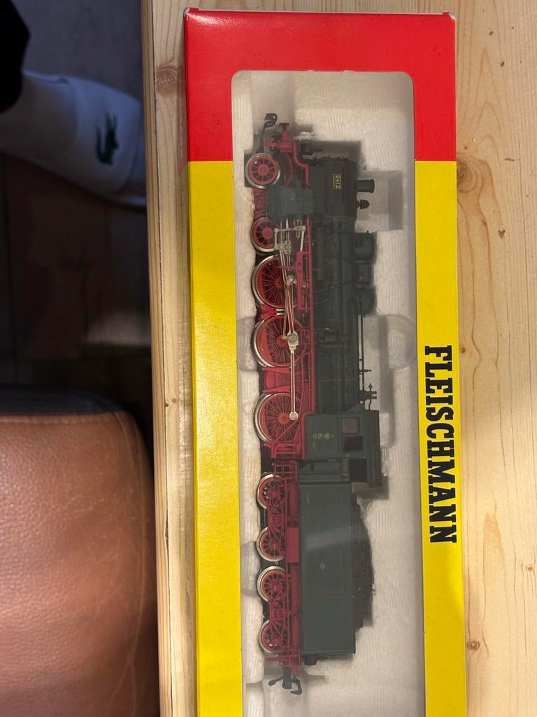 Fischerman elektrische trein uit de jaren 60, Enlèvement ou Envoi, Comme neuf, Locomotive, Fleischmann