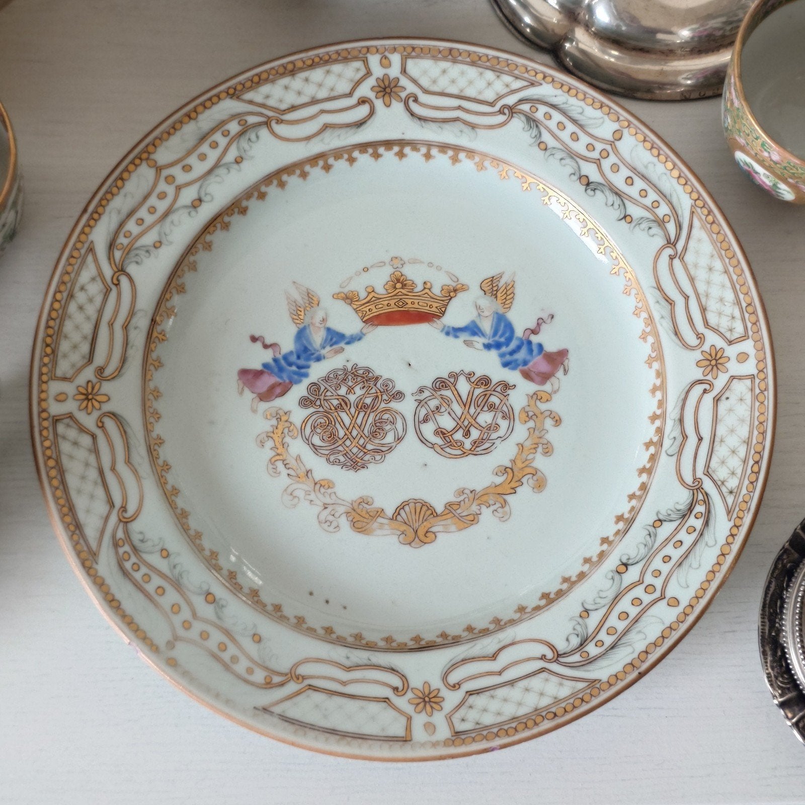 Chine de commande bord, Antiek en Kunst, Antiek | Porselein, Ophalen of Verzenden