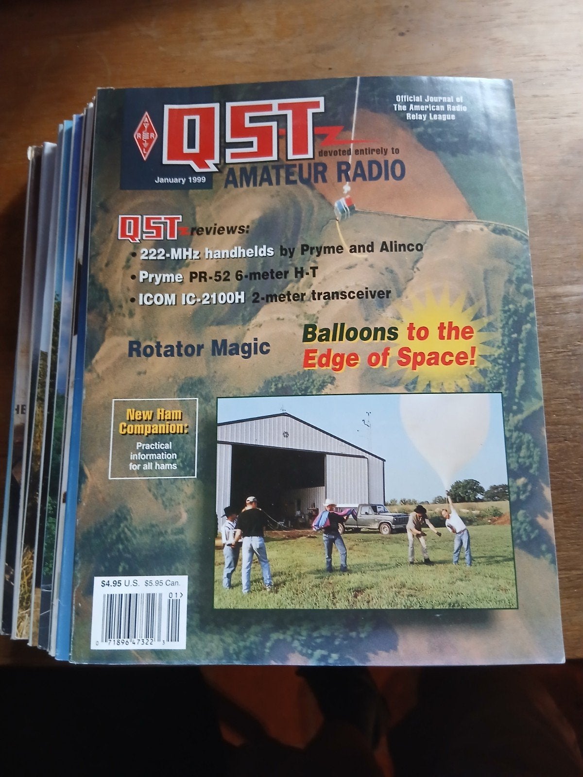 QST jaargang 1999, Telecommunicatie, Zenders en Ontvangers, Ophalen, Zo goed als nieuw