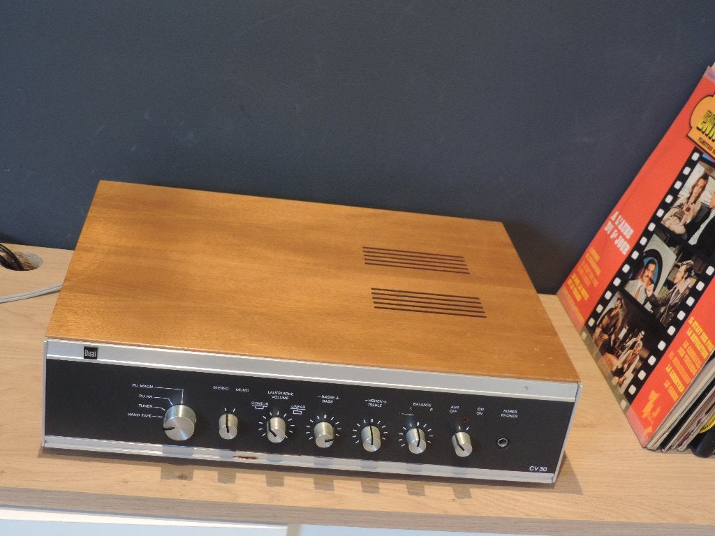 Ampli Hifi vintage DUAL CV 30 ., Audio, Tv en Foto, Versterkers en Ontvangers, Ophalen, Gebruikt, Stereo