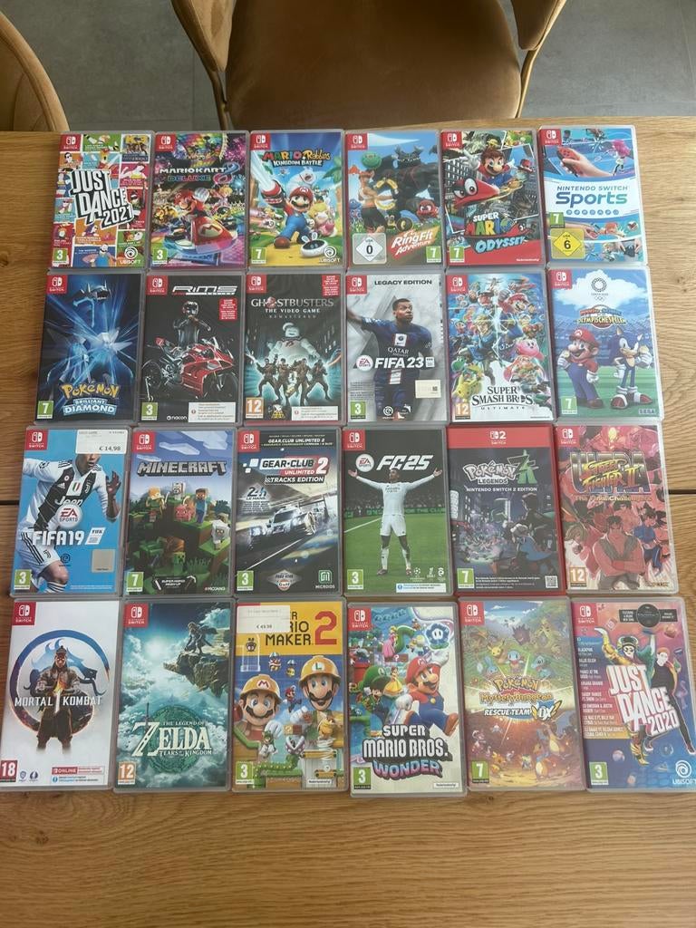 Nintendo switch spelletjes, Games en Spelcomputers, Games | Sony PlayStation 1, Zo goed als nieuw, Ophalen of Verzenden