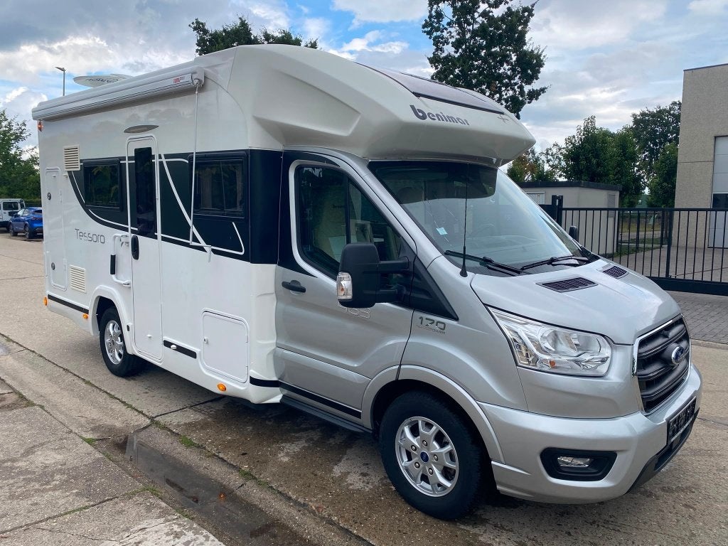 Benimar Tessoro 483 Northautokapp, Automaat, Ringverwarming, Ford, Fietsendrager
