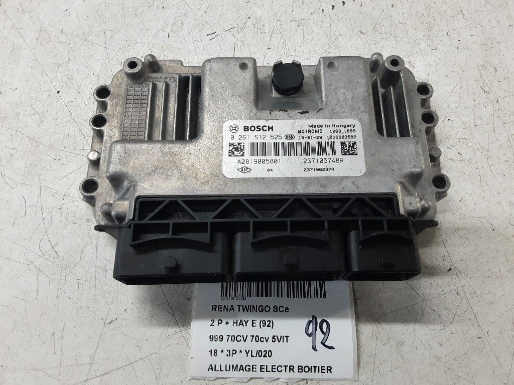 ONTSTEKINGSMODULE Renault Twingo III (AH) (237105748R), Gebruikt, Renault, Peter-Huppertz-Straße 5
51063  Köln, DE, Dialog.deutschland@renault.de