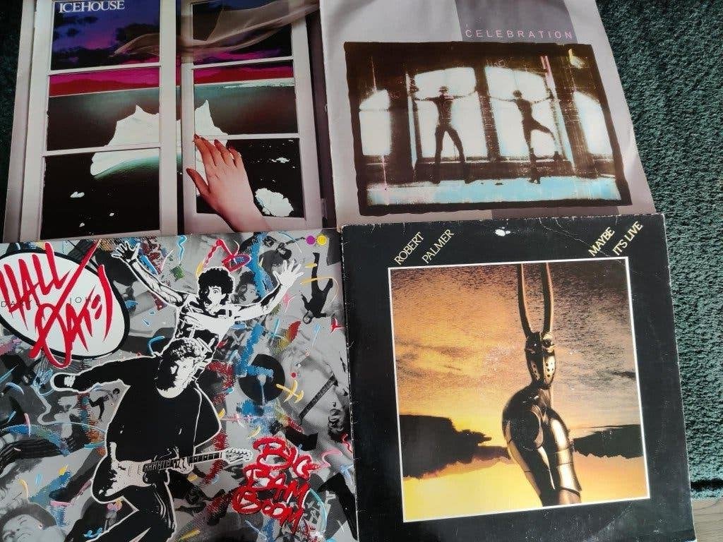lot wave: icehouse, simple minds, daryl hall, robert palmer, Enlèvement ou Envoi, LP