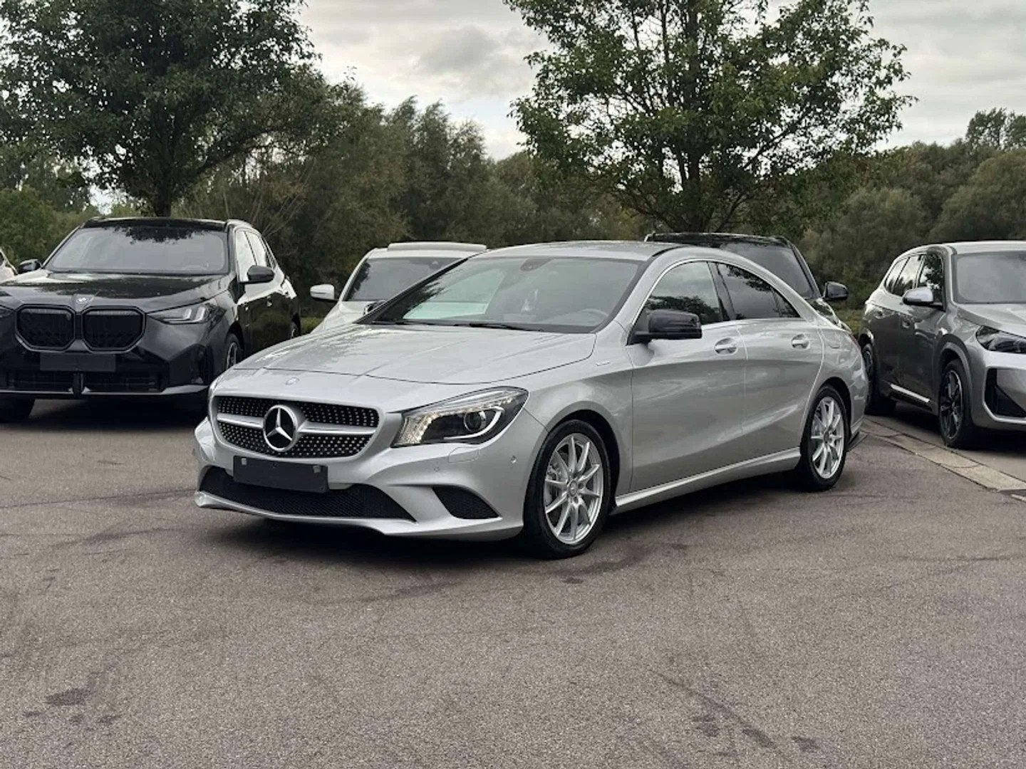 Mercedes-Benz CLA-Klasse 180 BERLINE / AUTOMAAT / VIP-LINE /, Autos, Entreprise, Noir, Automatique, 1595 cm³