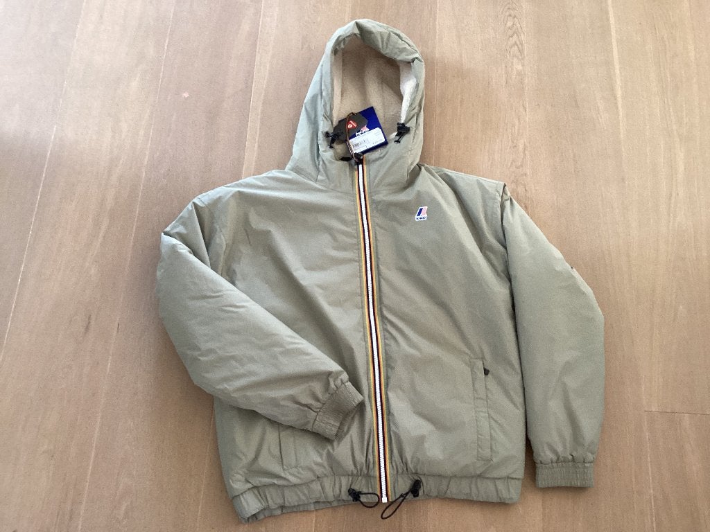 K-Way Jas meisjes , maat S, K-W, Beige, Nieuw, Ophalen of Verzenden