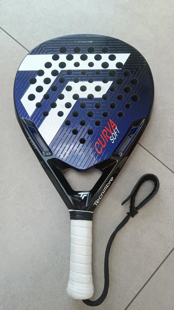 Tecnifibre Curva Soft, Ophalen of Verzenden, Zo goed als nieuw, Padelracket