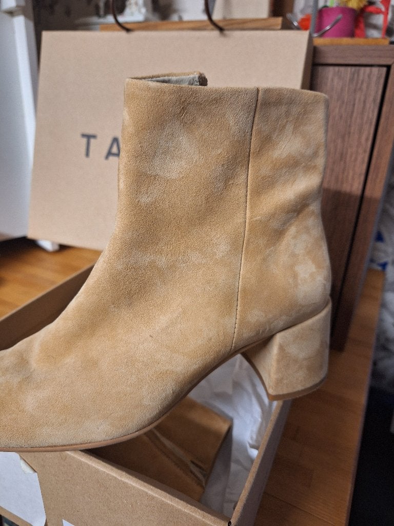 Merk Tango suede laarzen MT 40, Kleding | Dames, ANDERE, Geel, Lage of Enkellaarzen, Ophalen of Verzenden