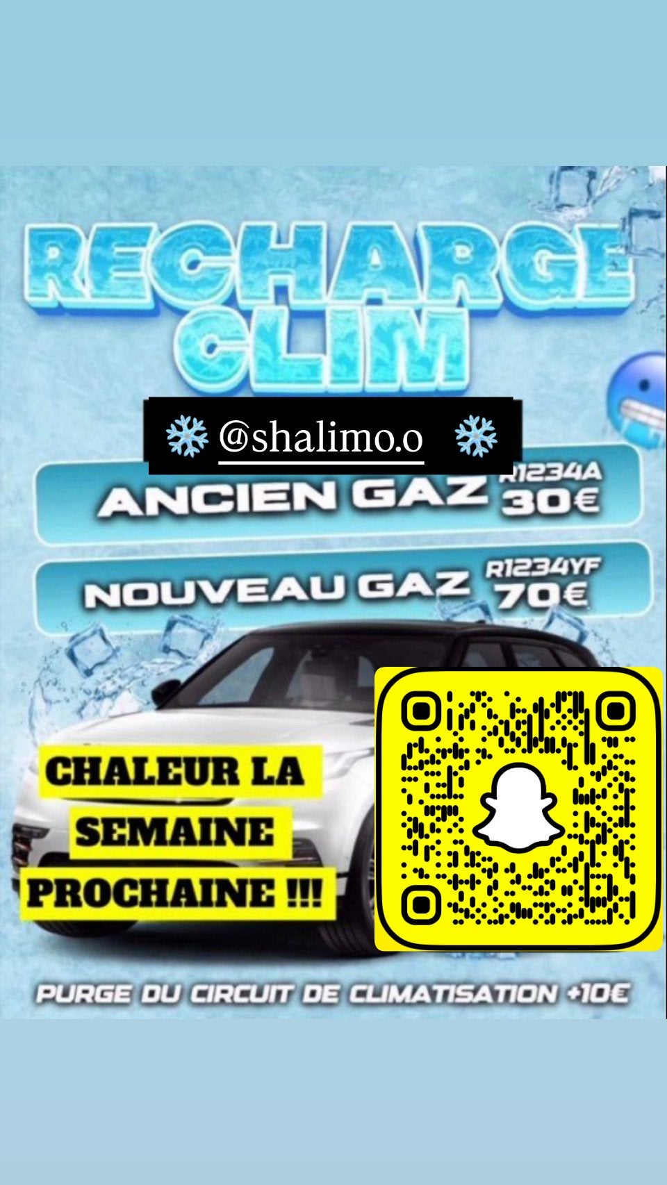 Recharge clim auto, Enlèvement ou Envoi, Comme neuf