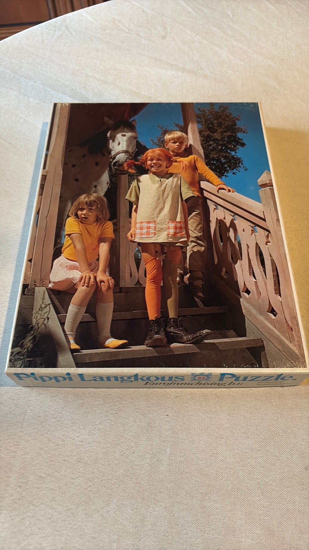 Vintage Pippi Langkous Puzzel, Ophalen of Verzenden