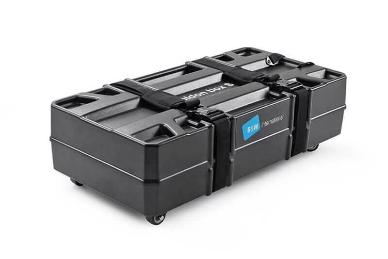 Brompton folding box B&W, Ophalen