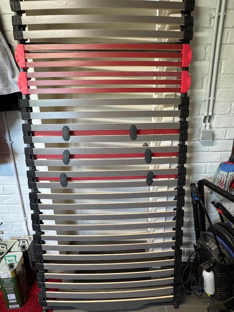 Sommier et matelas enfant, 85 tot 100 cm, Zo goed als nieuw, 180 cm of meer, Ophalen