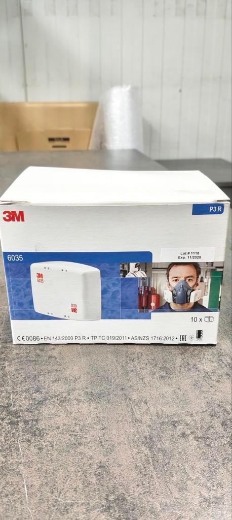 Stoffilters 3M 6035 (P3), 80 stuks, Doe-het-zelf en Bouw, Ophalen