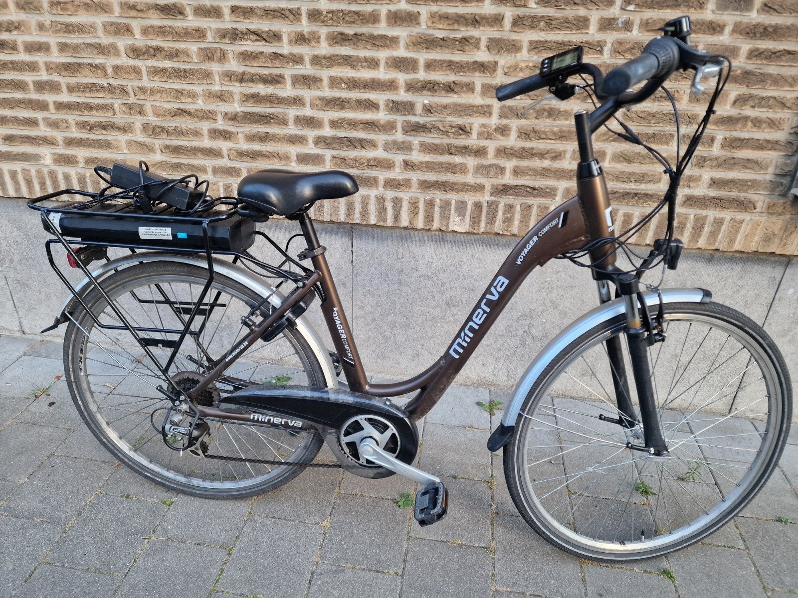 elektrische fiets minerva, Ophalen