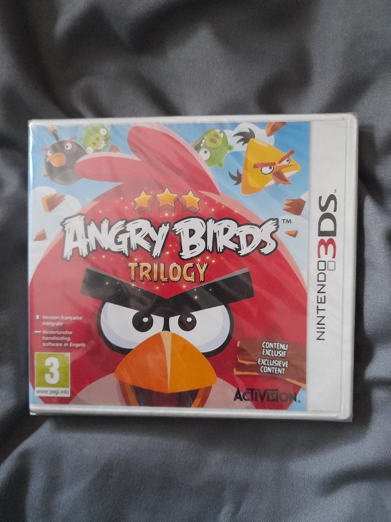 Angry Birds trilogy neuf sous blister Nintendo 3DS, Enlèvement ou Envoi, Neuf