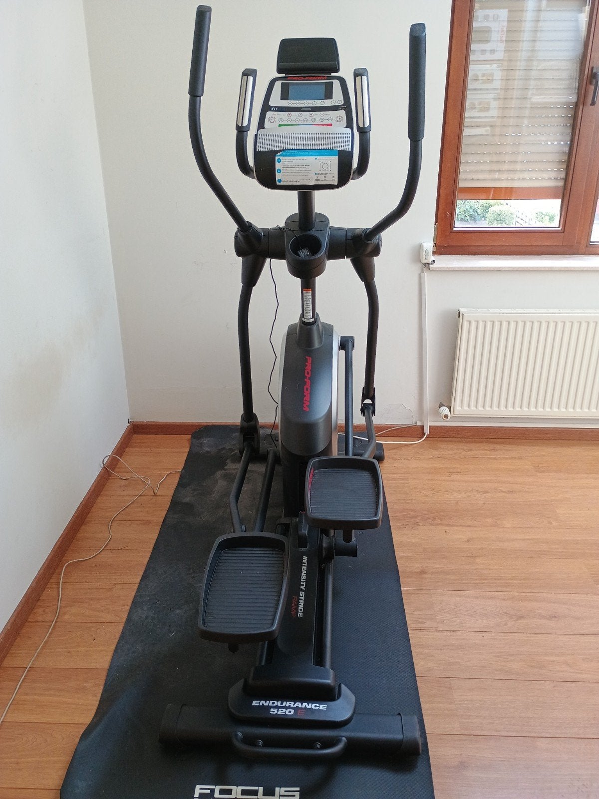 crosstrainer semi prof, Ophalen, Zo goed als nieuw, Crosstrainer, Metaal