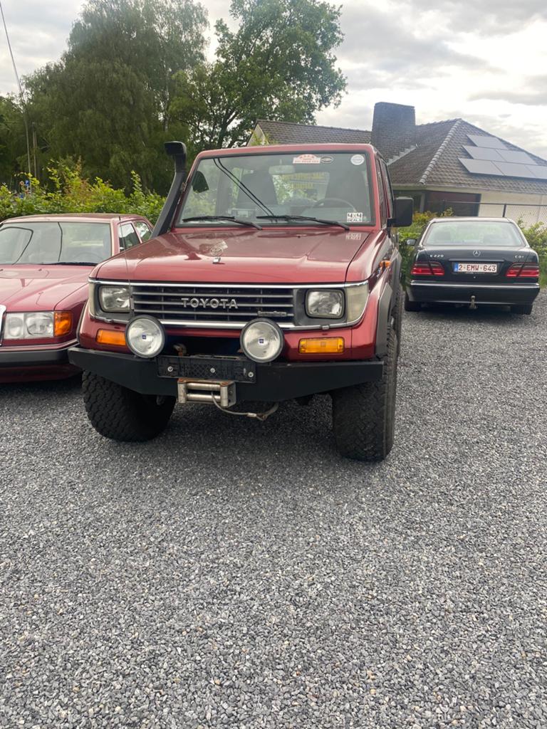 Toyota Land Cruiser LJ ‘92 2400 Turbiesel, Auto's, 4 zetels, Stof, 4 cilinders, Bedrijf