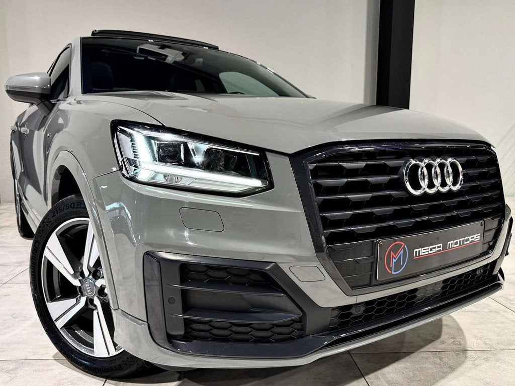 Audi Q2 35 TFSi 150CV S-LiNE" + SHADOW BAUTO+F1 PANO NAVi CU, Autos, Cuir, Argent ou Gris, Achat, Entreprise