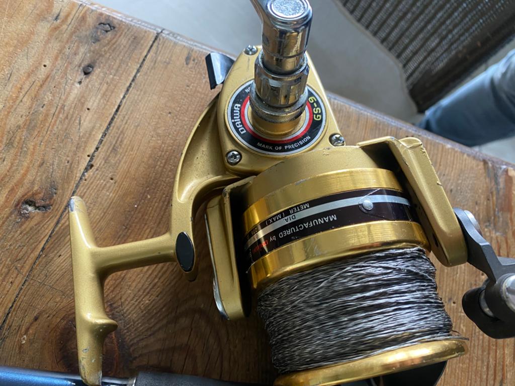 Zee molen plus hengel, Enlèvement, Comme neuf, Moulinet