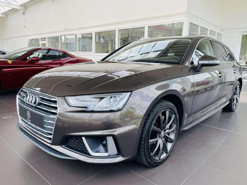 Audi A4 2.0 TDi Quattro * GARANTIE + S-LINE + COCKPIT + CUIR, Automaat, Stof, Gebruikt, Euro 6