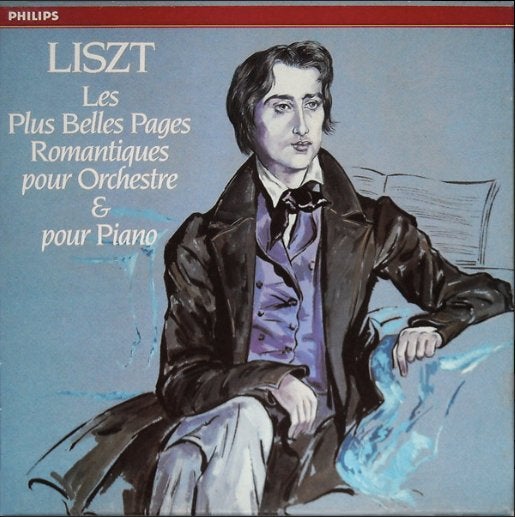 LP Box 3x Liszt – Les Plus Belles Pages Romantiques NM, LP, Enlèvement ou Envoi, Musique pour piano, Avec livret