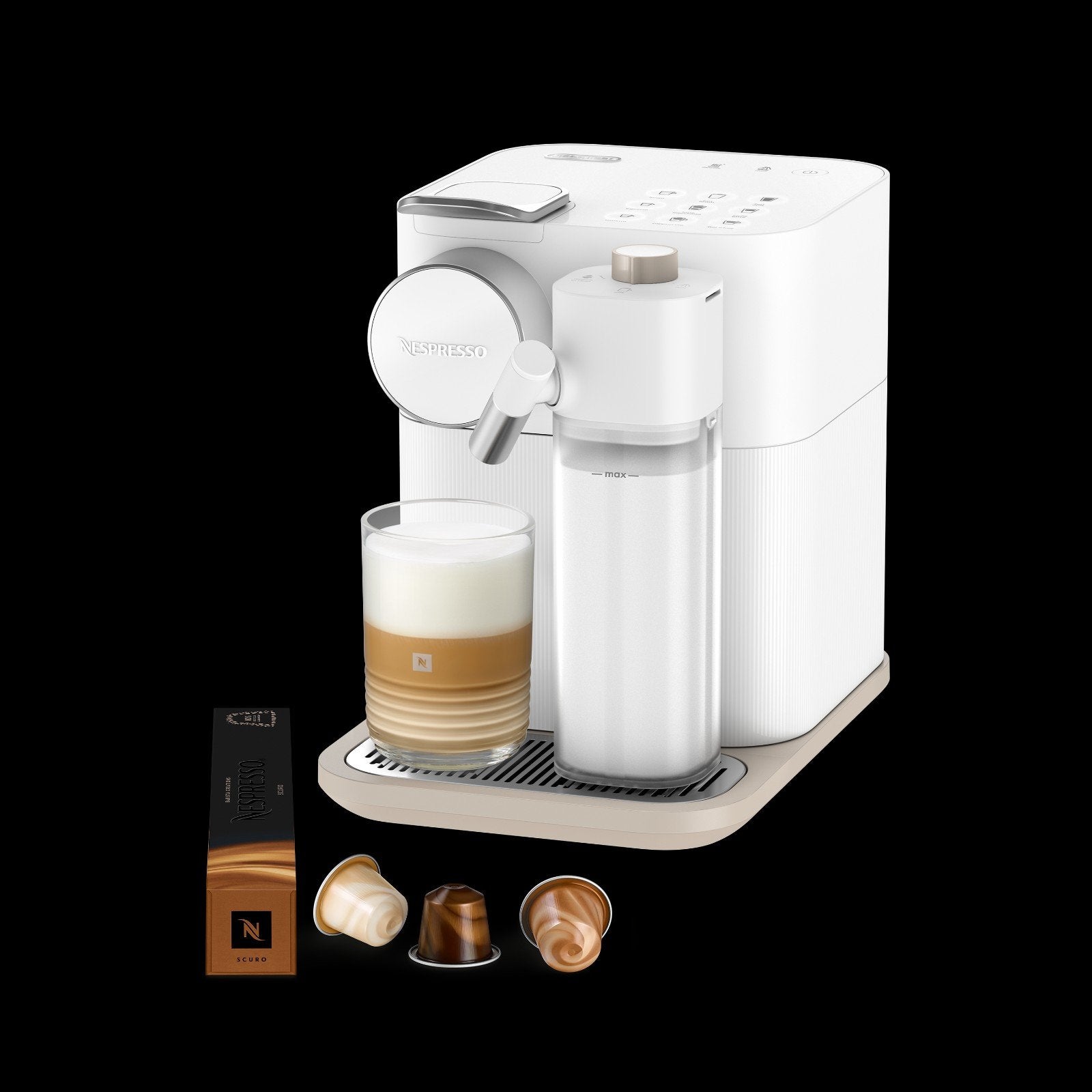 De'Longhi Nespresso Gran Lattissima (nieuwprijs 350€), Elektronische apparatuur, Koffiezetapparaten, Ophalen