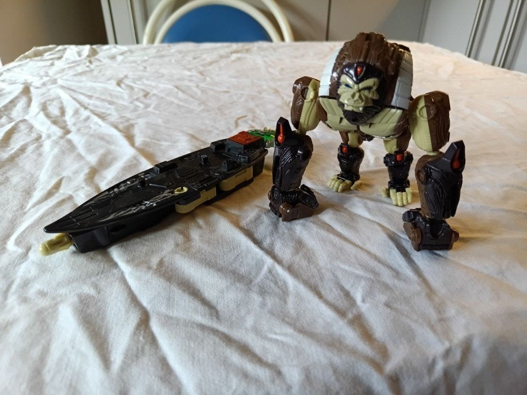 Transformers Cybertron Optimus Prime (Ape), Verzamelen, Transformers, Overige generaties, Ophalen of Verzenden, Zo goed als nieuw