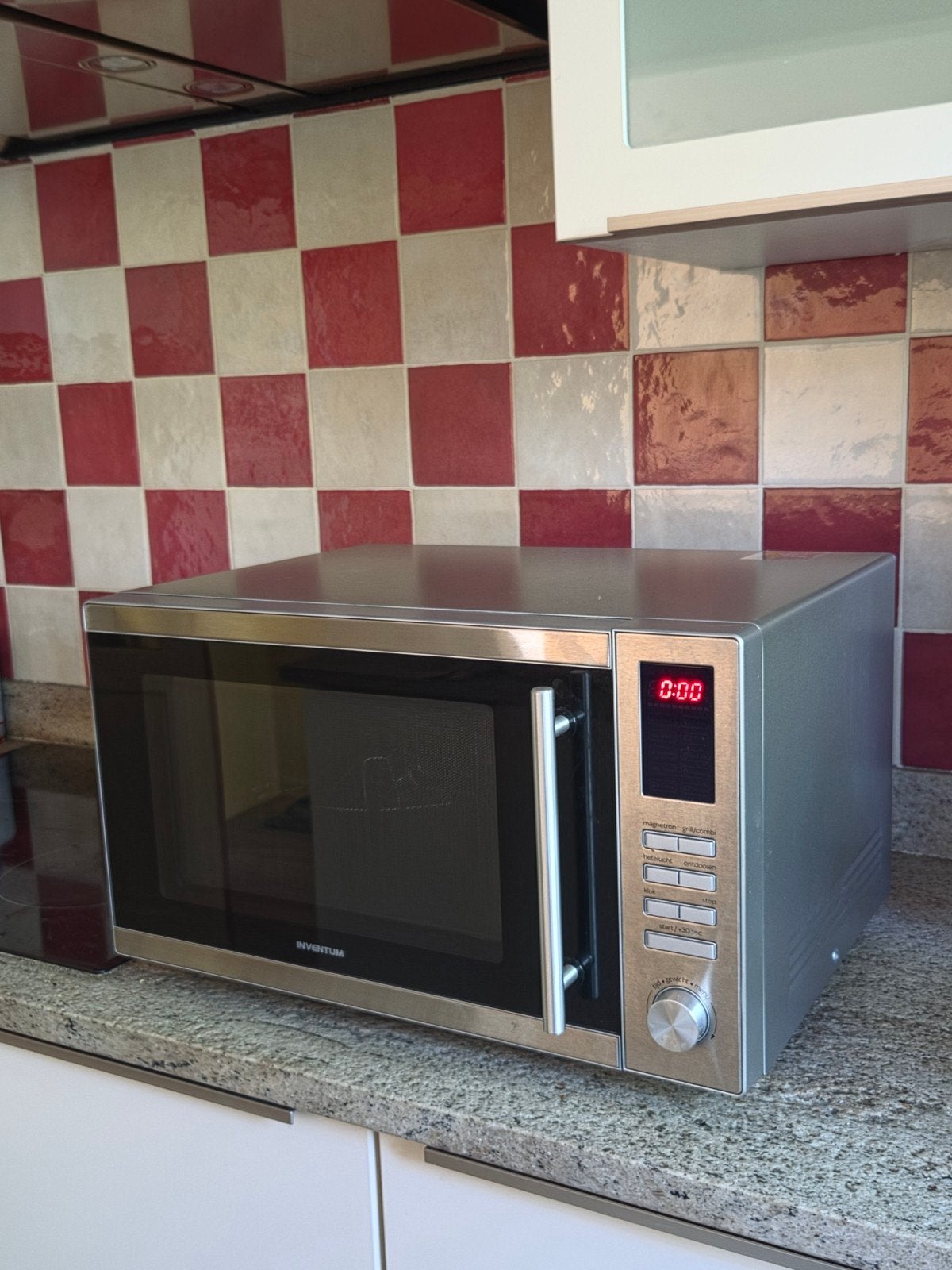 microgolfoven inventum, Electroménager, Comme neuf, Four à micro-ondes combiné, Gril, Enlèvement