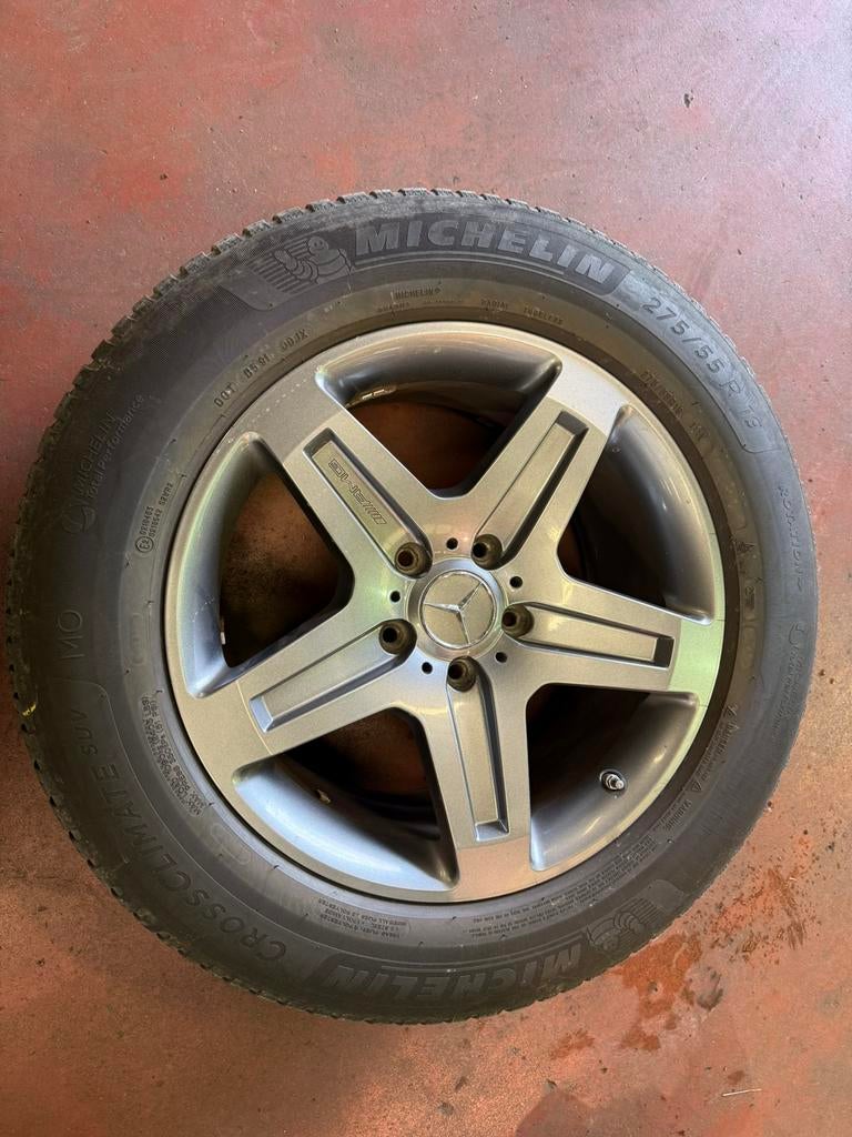Velgen Mercedes G klasse AMG Origineel 19inch 4 Set Band, Auto-onderdelen, Banden en Velgen, Ophalen, Velg(en)