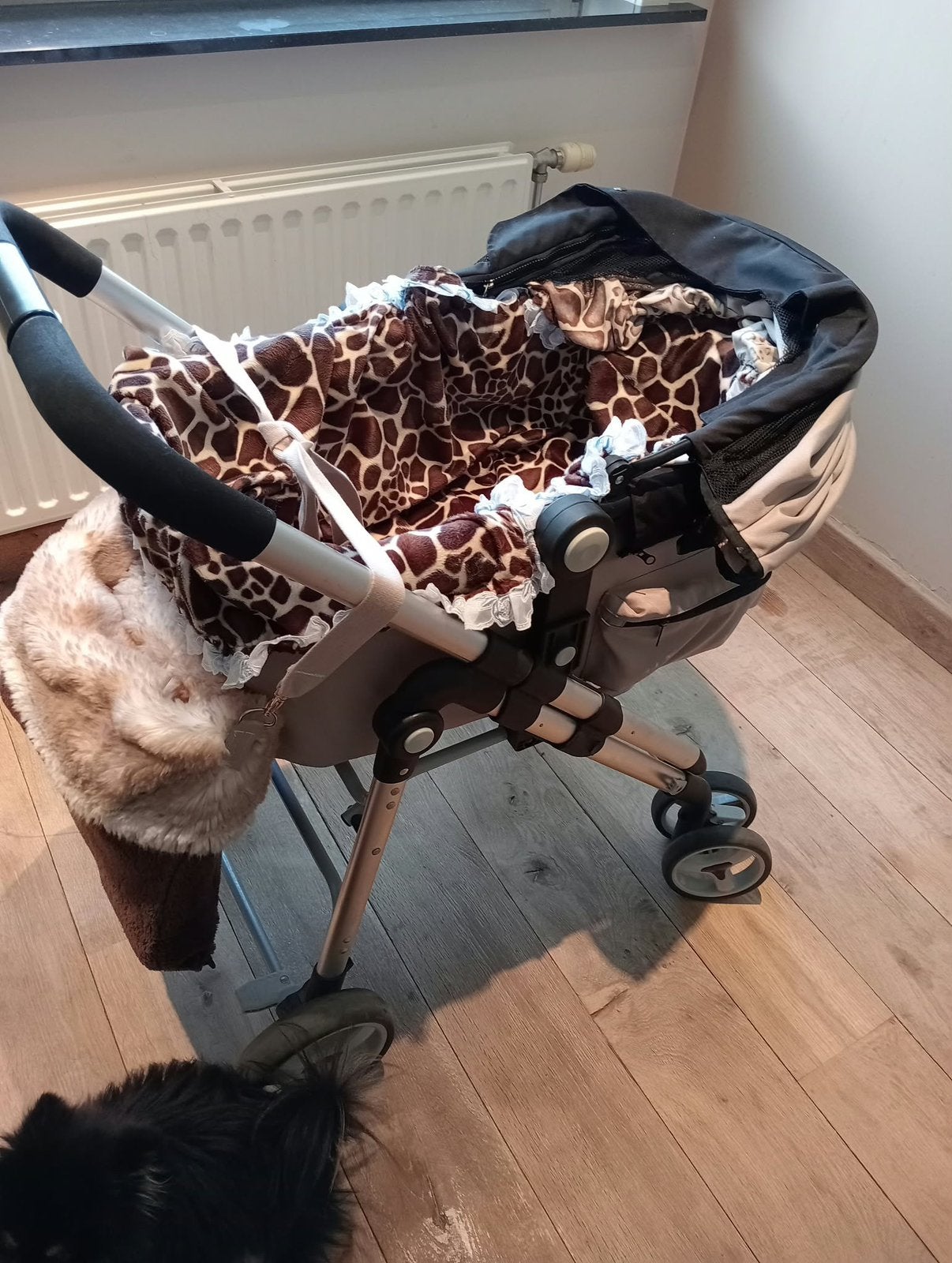 Hondenbuggy, Dieren en Toebehoren, Topmast, Ophalen of Verzenden, Zo goed als nieuw, Hondenbuggy