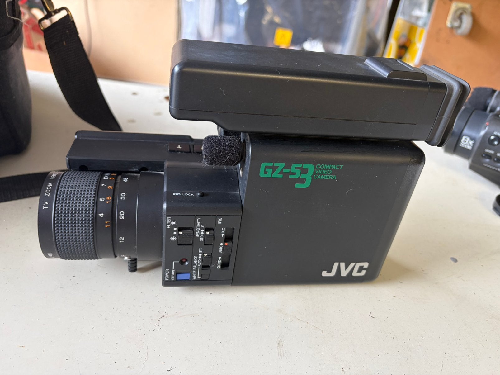 Caméra Vidéo Vintage JVC GZ-S3E – Années 80, Enlèvement ou Envoi, Caméra