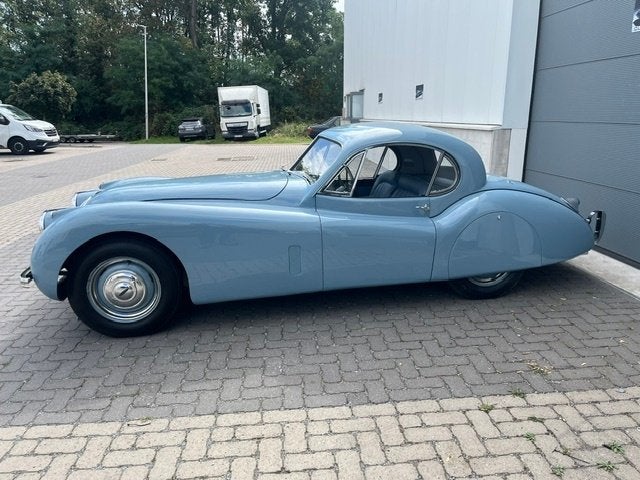 Jaguar XK120 ALS NIEUW ...., Achterwielaandrijving, Blauw, Leder, Bedrijf