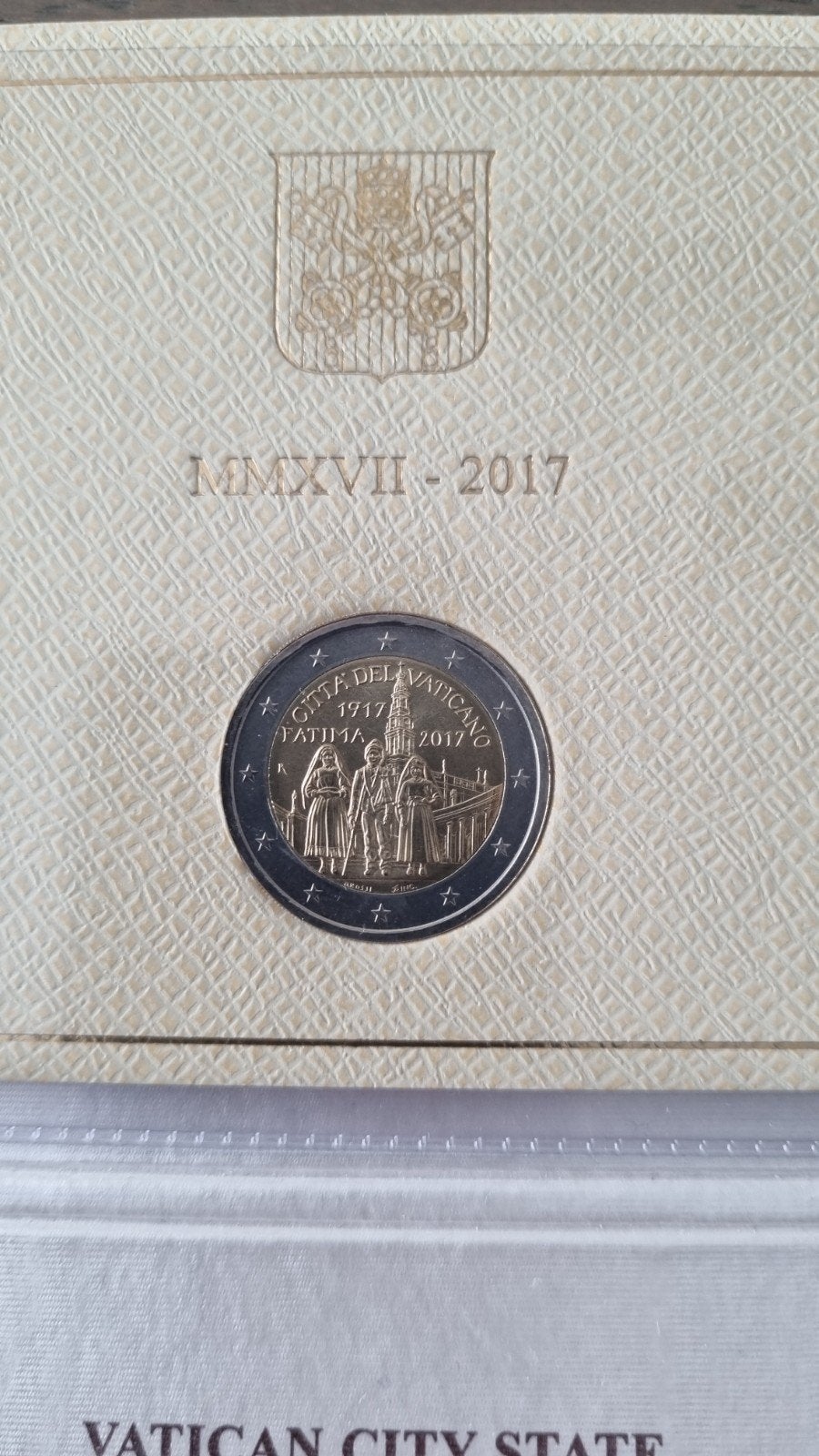 verschijning Fatima, Postzegels en Munten, Munten | Europa | Euromunten, Ophalen of Verzenden, Vaticaanstad, 2 euro