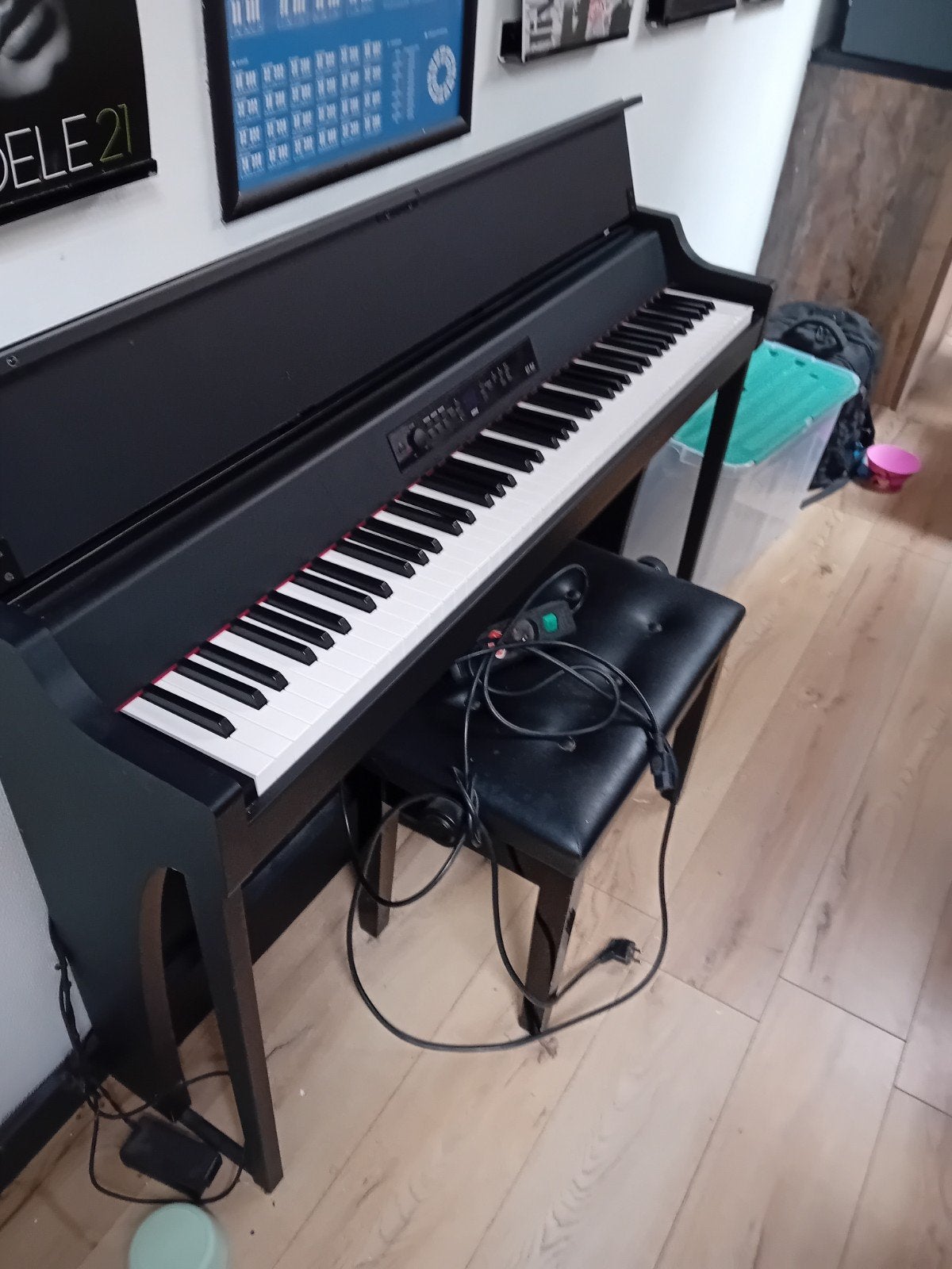 Korg G1B AIR BK digitale piano zwart, Musique & Instruments, Pianos, Digital, Enlèvement, Utilisé, Piano