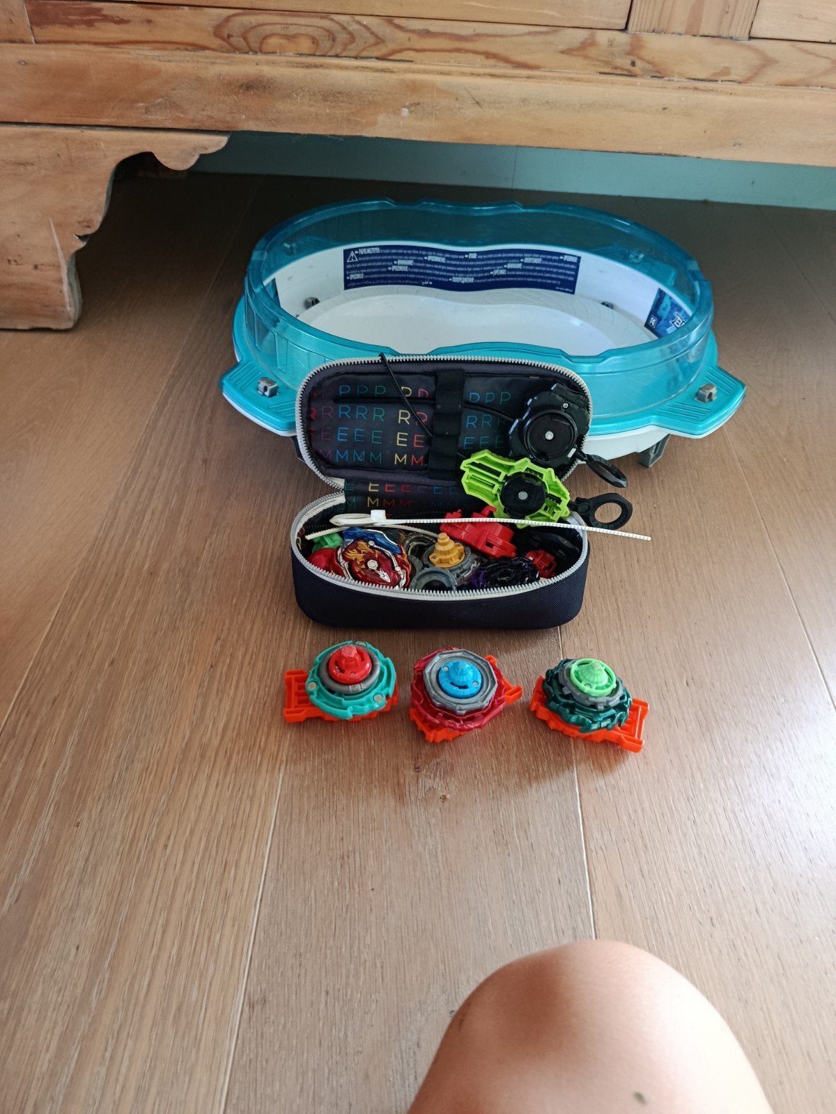 Beyblade set, Ophalen, Gebruikt