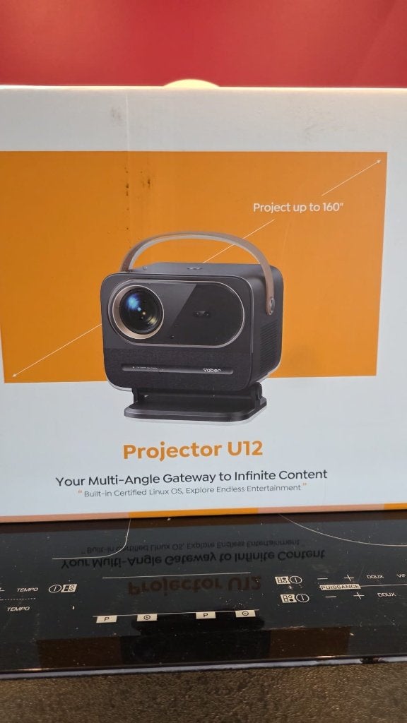 Yaber Beamer U12 Linux Full HD Zwart, Overige merken, QLED, Nieuw, Ophalen of Verzenden