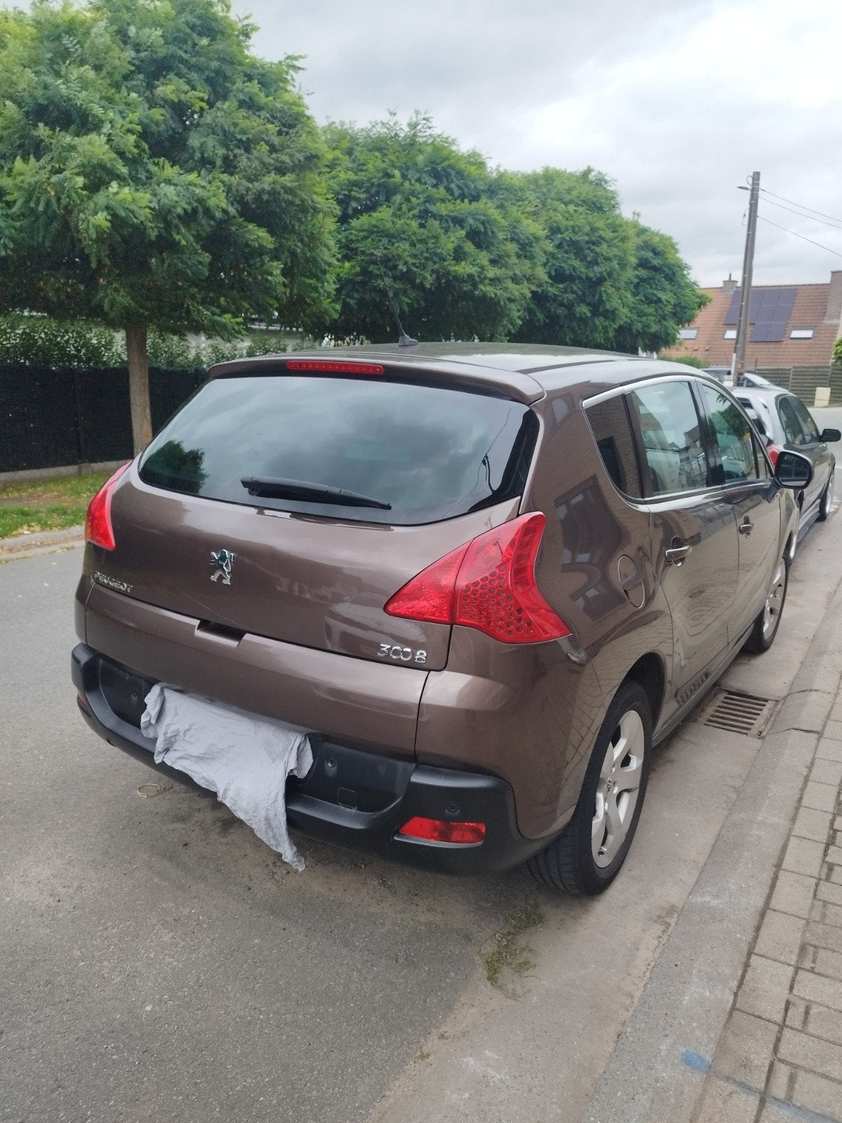 Peugeot 3008, Auto's, Euro 5, Zwart, Bruin, Handgeschakeld
