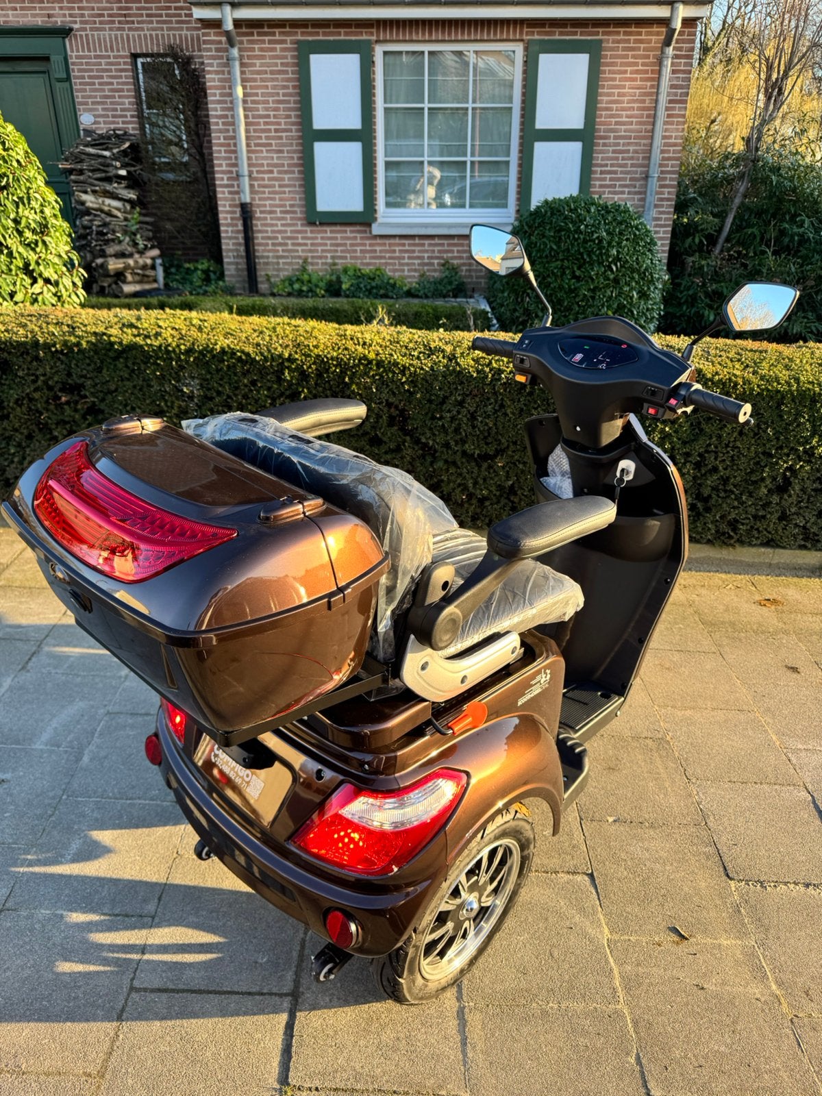 Comfigo Scootmobiel 25km/u Electrische scooter (nieuw), Ophalen of Verzenden, Inklapbaar, Zo goed als nieuw, Elektrische rolstoel