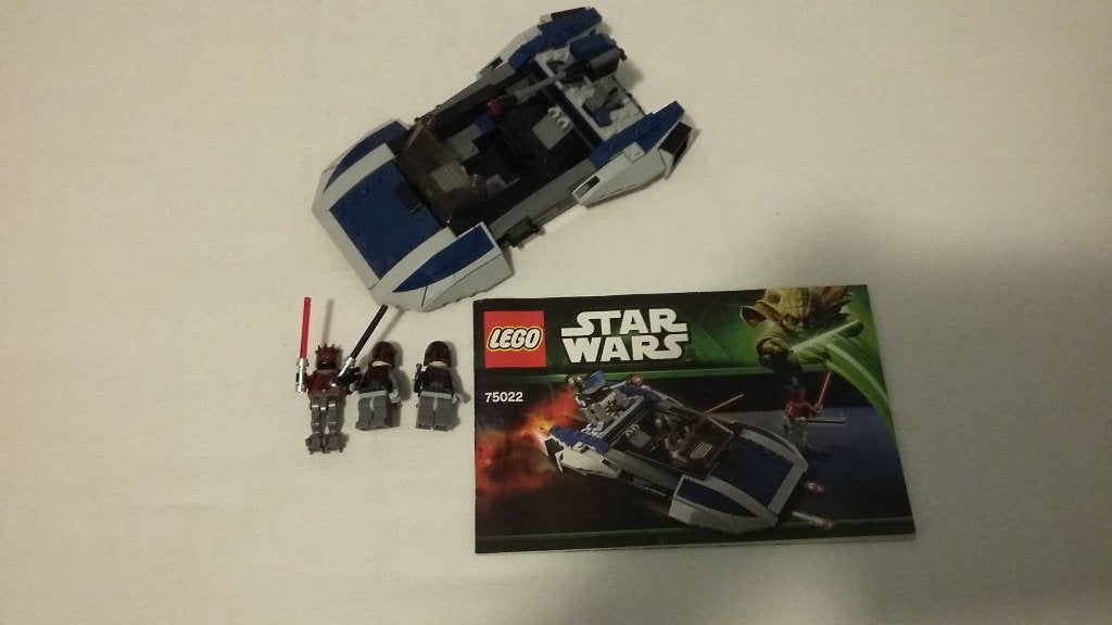 lego starwars 75022, Ophalen of Verzenden, Zo goed als nieuw, Compleet, Lego