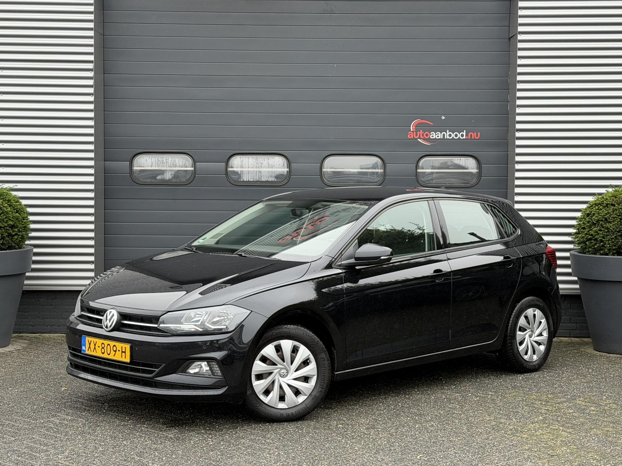 Volkswagen Polo 1.0 TSI DSG Comfortline (automatique), Autos, Euro 6, Entreprise, Noir, 5 portes