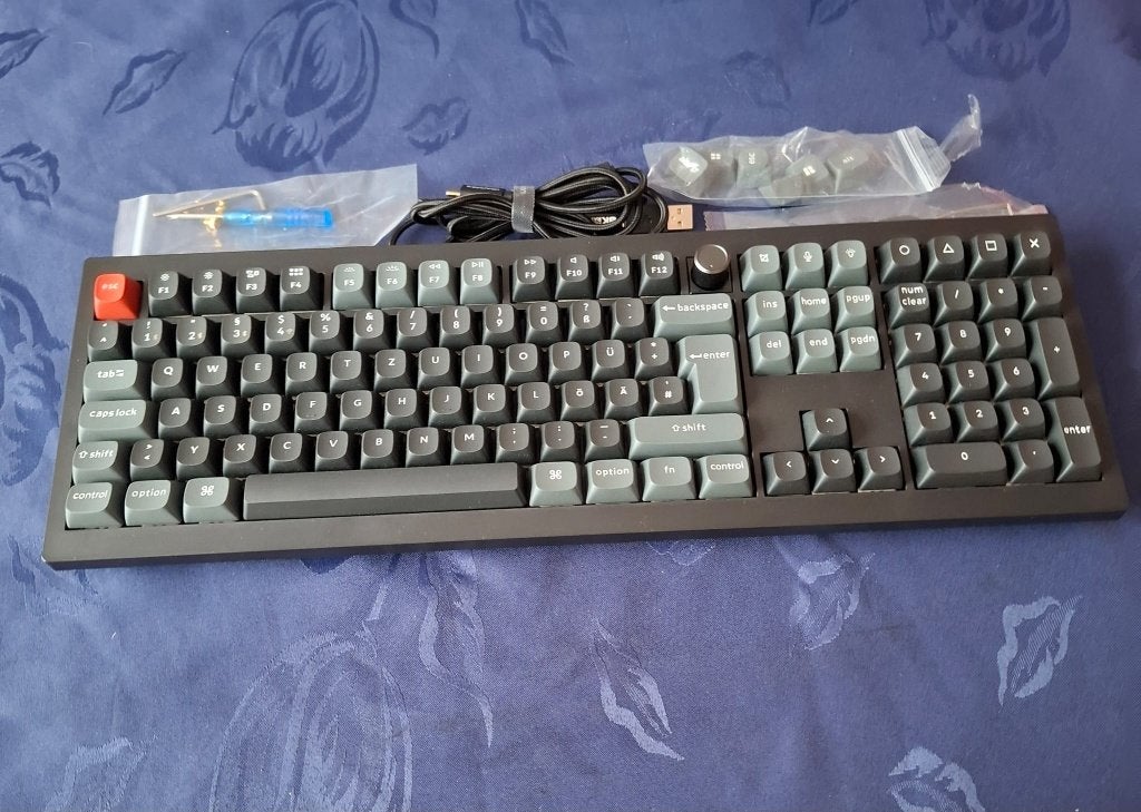 Clavier mecanique Keychron V6 Ultra 8k, Computers en Software, Keychron, Multimediatoetsen, Nieuw, Ophalen of Verzenden
