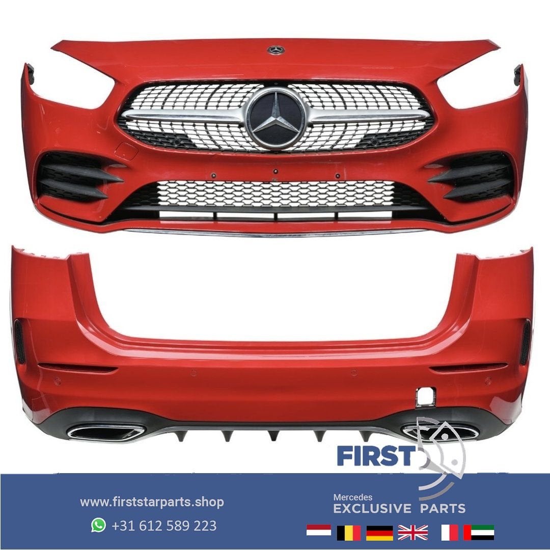 W247 BUMPER SET Mercedes B KLASSE AMG PAKKET VOORBUMPER + AC, Gebruikt, -, Voor, Ophalen of Verzenden