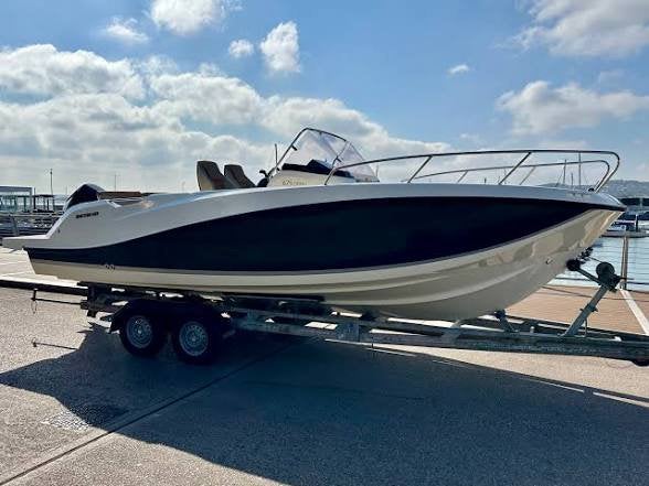 **GEZOCHT** QUICKSILVER 675 OPEN, Watersport en Boten, Speedboten, Ophalen, Zo goed als nieuw, Quicksilver