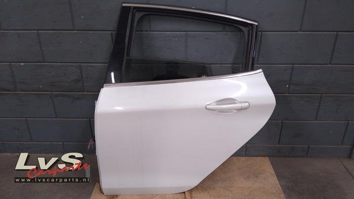 Portière 4portes arrière gauche d'un Peugeot 208 (EFC), -, 3 mois de garantie, Utilisé, Porte