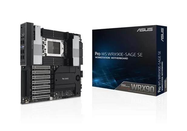 ASUS Pro WS WRX90E-SAGE SE, Computers en Software, Moederborden, Nieuw, AMD, DDR5, Ophalen of Verzenden