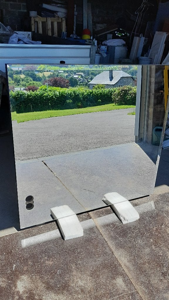 Miroir salle de bains, Enlèvement