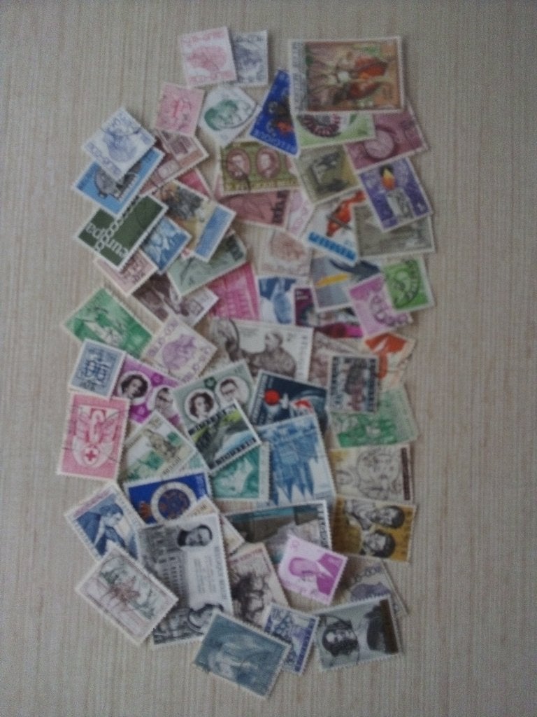 Belgique lot timbres, Timbres & Monnaies, Affranchi, Timbre-poste, Envoi, Autre